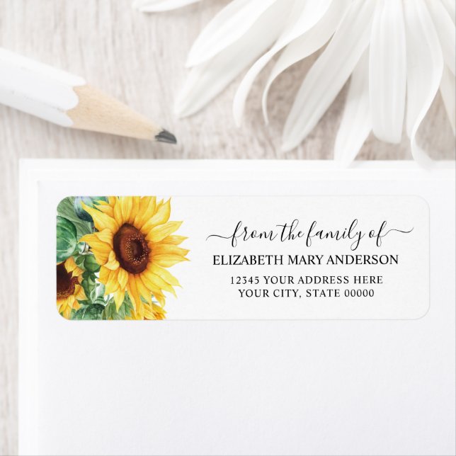 From the Family Funeral Memorial Sunflower Floral (Insitu)