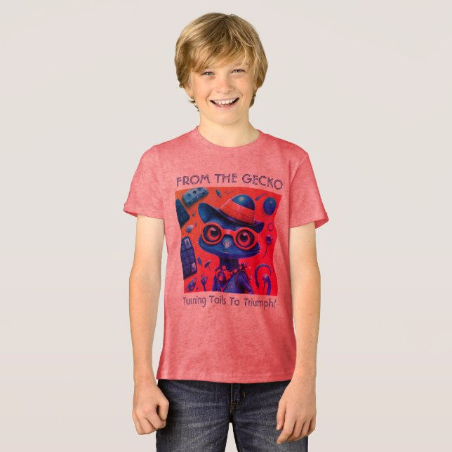 From The Gecko Tri-Blend Shirt (Front Full)