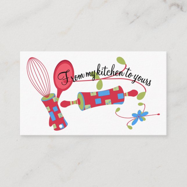 From The Kitchen Enclosure Card - SRF (Front)