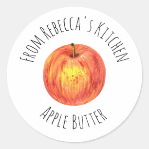From The Kitchen Of Apple Butter Classic Round Sticker