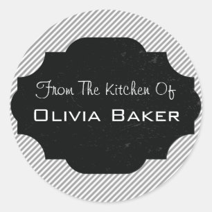 From The Kitchen Of - Baked Goodies Classic Round Sticker