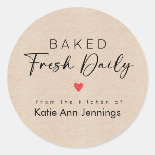 From the Kitchen of Bakery Product Labels