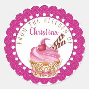 From the kitchen of baking classic round sticker