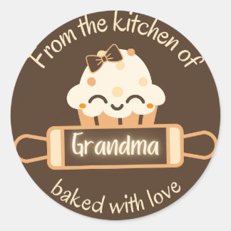 "From the kitchen of Gramma" Sticker