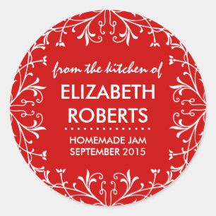 From the Kitchen of Homemade Canning Gift Labels