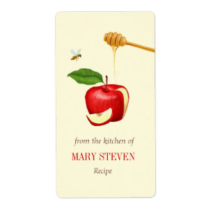 From the kitchen of - Label
