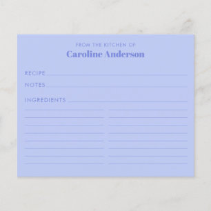 From The Kitchen of Personalised Purple Recipe 