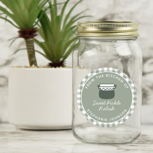 From the Kitchen of Sage Food Gift Classic Round Sticker