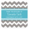 From the Kitchen of Sticker Blue Grey Chevron