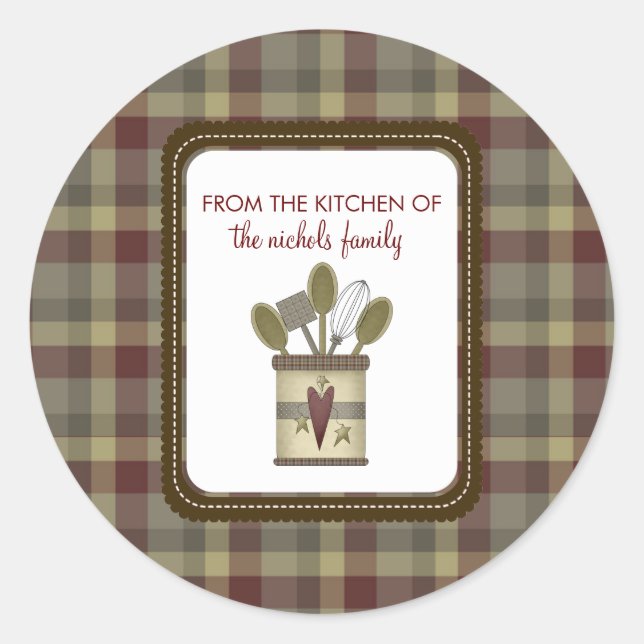 From The Kitchen Of Stickers (Front)