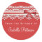 From the Kitchen Vintage Lace Red Sticker