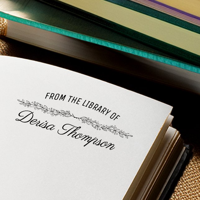 From the Librarians of Personalised Rubber Stamp (From the Librarians of Personalized Rubber Stamp)