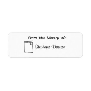 From the Library of Labels, Library Stickers