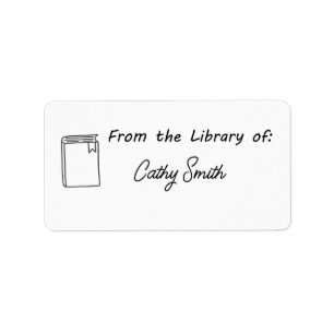 From the Library of Labels, Teacher Stickers