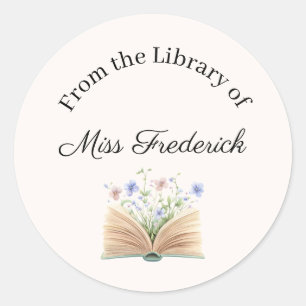 From the Library of Labels, Teacher Stickers