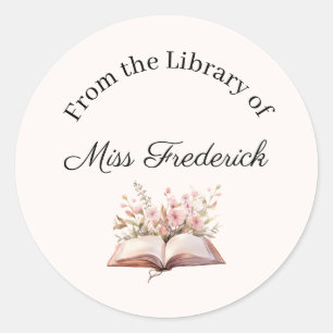 From the Library of Labels, Teacher Stickers