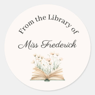 From the Library of Labels, Teacher Stickers