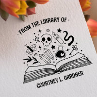 FROM THE LIBRARY OF YOUR NAME MAGIC BOOK