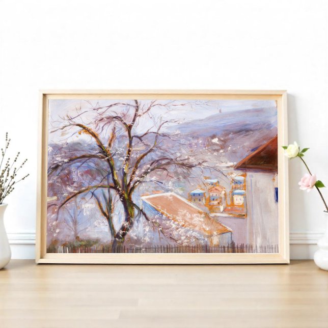 From the outskirts of Paris, Hugo Simberg Poster (Creator Uploaded)