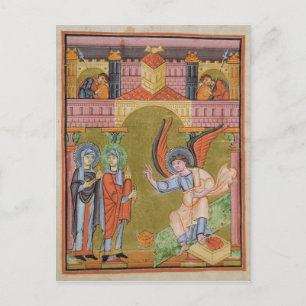 from the Reichenau School Evangeliary Postcard