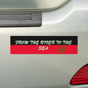 From the River to The Sea Bumper Sticker