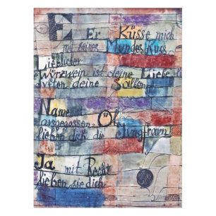 From the Song of Songs, Klee Tablecloth