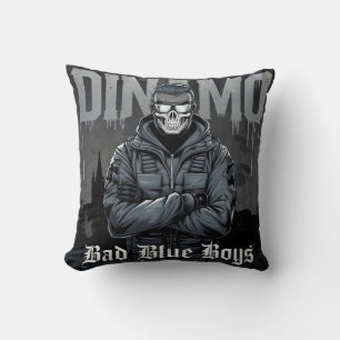 From the Stands to the Streets The Bad Blue Boys Cushion