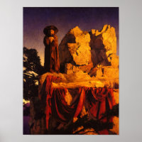 From the Story of Snow White, 1912 by Parrish