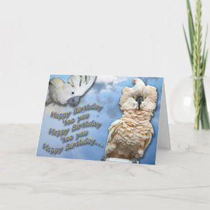 From the 'too of us card