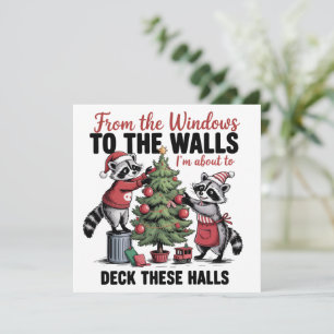 From the Windows to the Walls Christmas I'm About Holiday Card
