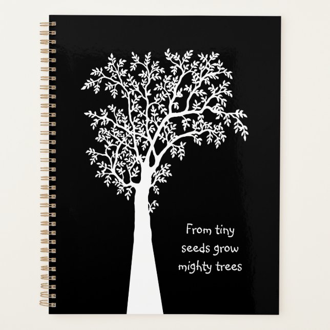 From Tiny Seeds Grow Mighty Trees Awesome Teacher Planner (Front)