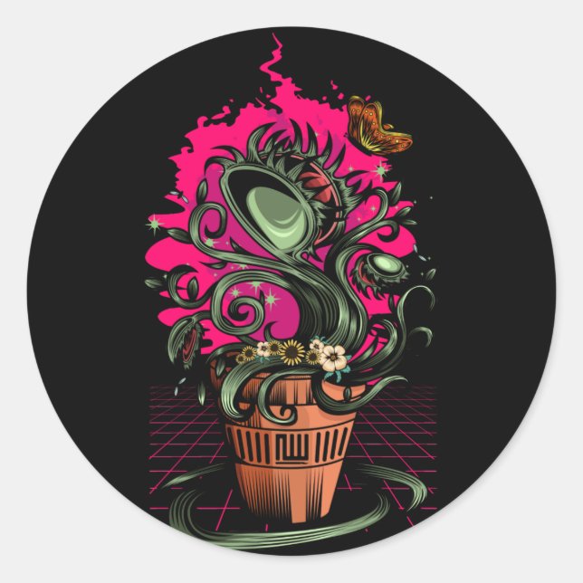 From Venus  Classic Round Sticker (Front)