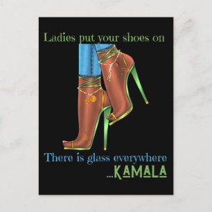 From Vice President To President Kamal Harris 2024 Holiday Postcard