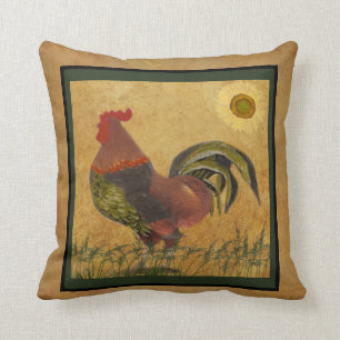 From Vivian's Shop The Rooster Reigns as a Cushion