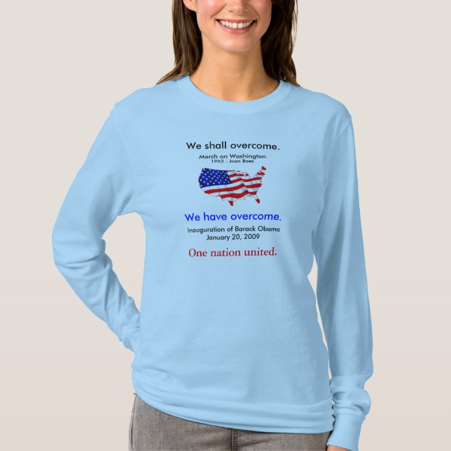 From "We shall overcome" to "We have overcome" top (Front)