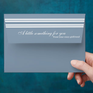 From Your Crazy Girlfriend Custom Name & Date Envelope