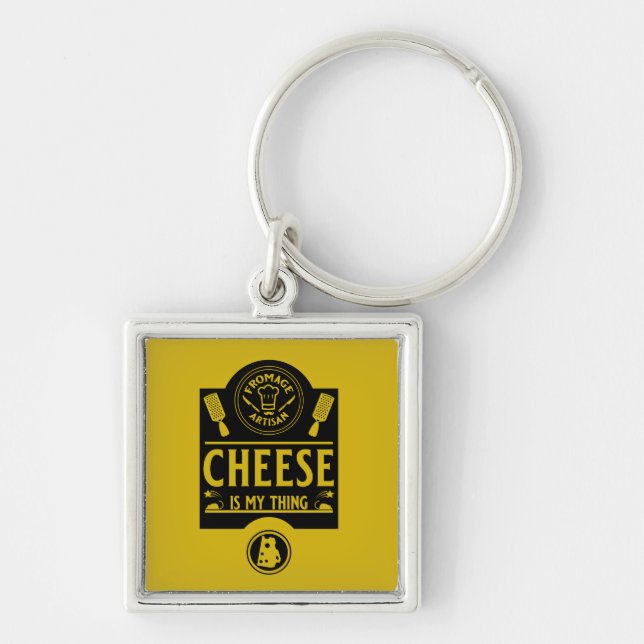 Fromage Artisan Key Ring (Front)
