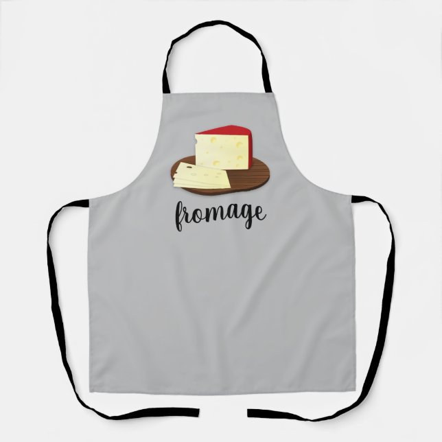 Fromage Cheese Lover Kitchen Apron (Front)