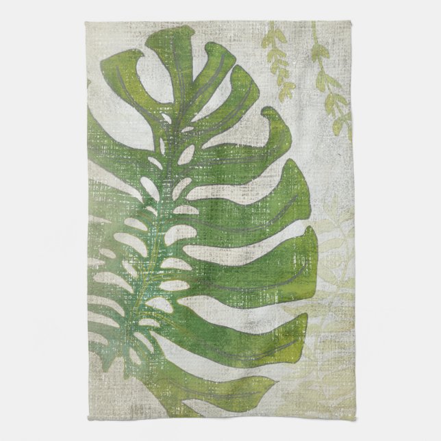 Frond III Tea Towel (Vertical)