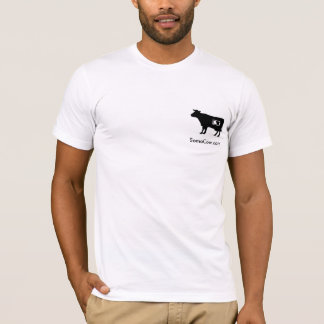 Front and Back Black logos T-Shirt