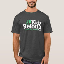 Front-and-Back Charcoal Grey T-shirt