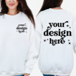 Front and Back Design Custom Logo Personalised  Sweatshirt<br><div class="desc">Showcase your brand or team with our Front and Back Design Custom Logo Personalised Sweatshirt, perfect for highlighting your unique identity. Whether it’s a company logo, team emblem, or personal design, this sweatshirt is the ideal way to make a statement while staying comfortable and stylish. Its classic crewneck design offers...</div>