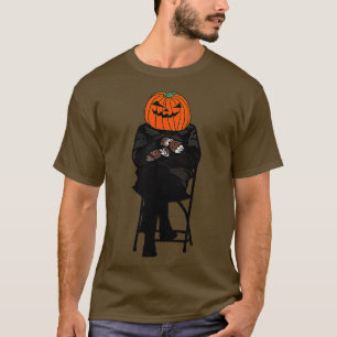 FRONT and BACK Halloween Horror Spooky  Sanders T-Shirt