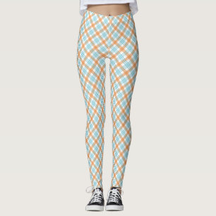 Front and back views of leggings