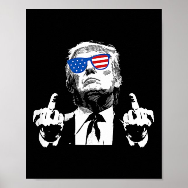 (front And Back) You Missed Trump 2024 Us American Poster (Front)