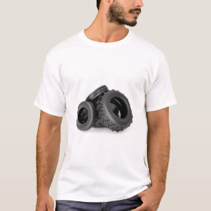 Front and rear tractor tires T-Shirt
