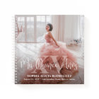 Front & Back Photos Mis XV Años Quinceañera Guest