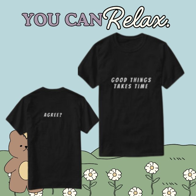 Front & Back Text Personalised Men's  T-Shirt (Creator Uploaded)
