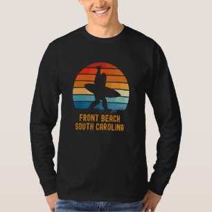 Front Beach South Carolina Sasquatch Souvenir T-Shirt