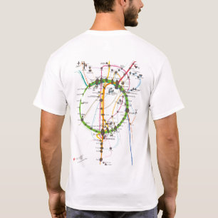 Front brushed, back Access to Landmark in Tokyo T-Shirt